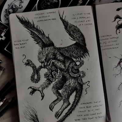 Hypogriff illustration